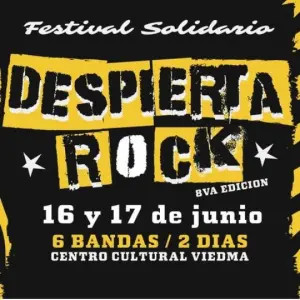 Se viene el Festival solidario Despierta Rock 2023 en el Centro Cultural
