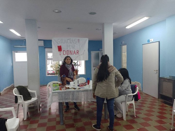 Exitosa jornada de donación de sangre en Juan A. Pradere