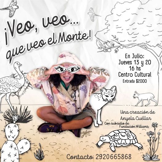 VACACIONES DE INVIERNO CON ¡VEO, VEO… QUE VEO EL MONTE! EN EL CENTRO CULTURAL