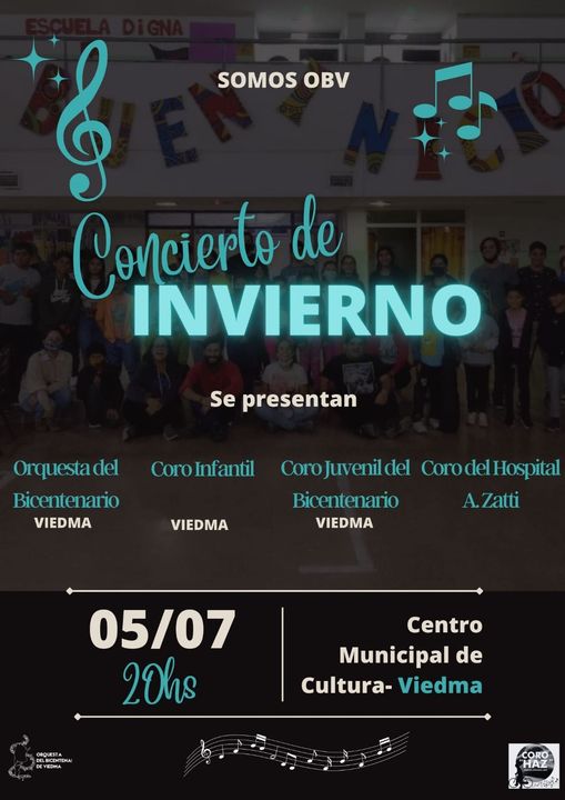 Las Vacaciones comienzan con «Concierto de Invierno» en el Centro Cultural