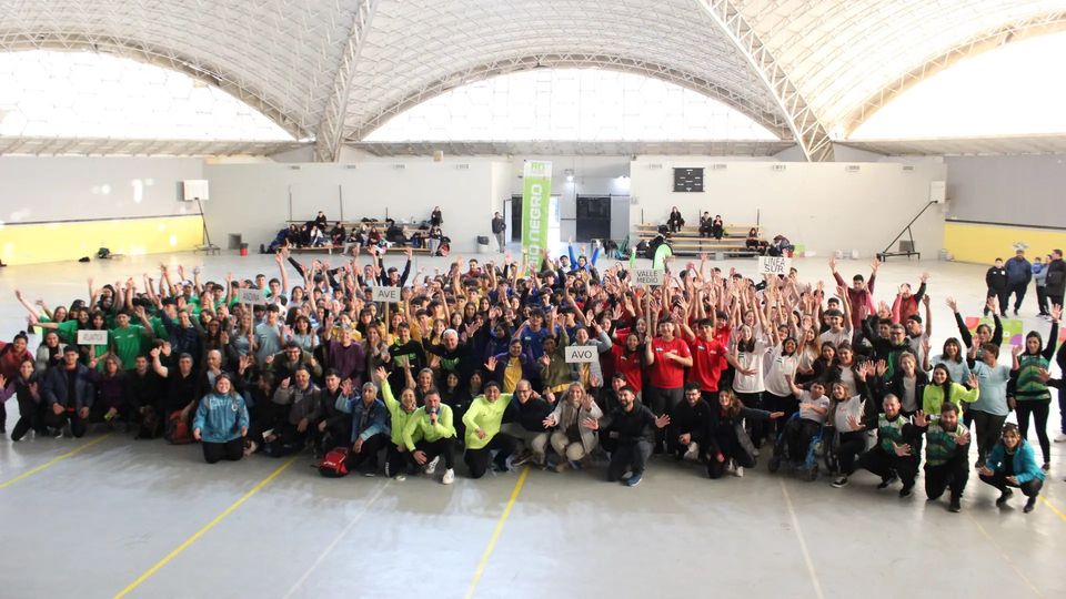 ¡Comenzó la final de los Juegos de Río Negro en equipo!