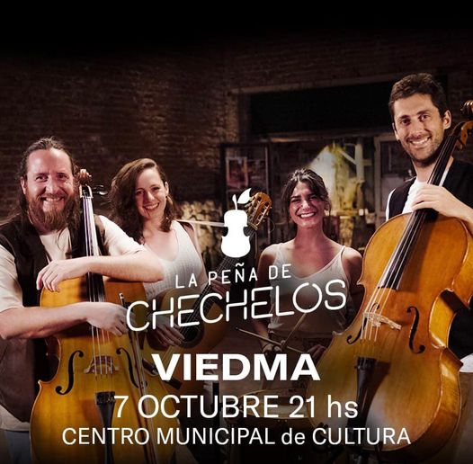 LLEGA LA PEÑA DE CHECHELOS AL CENTRO CULTURA