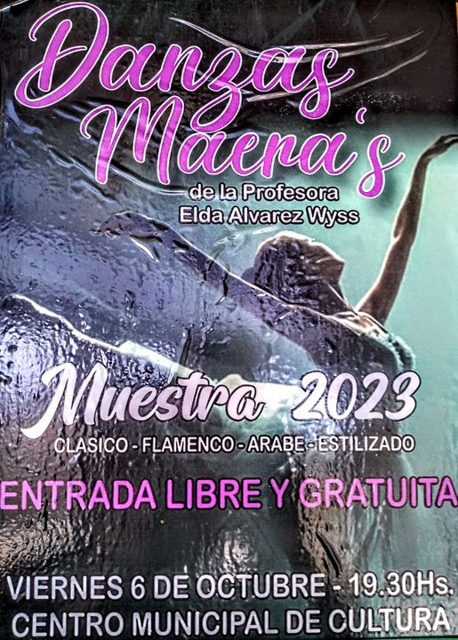 Se viene la Muestra Anual de Danzas Maera’s