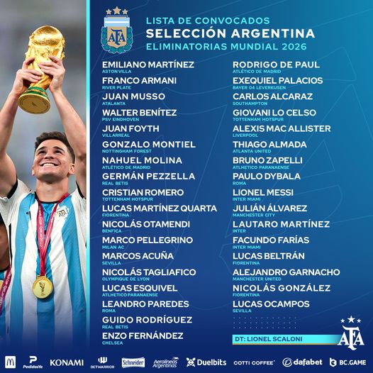 AFA – Selección Argentina