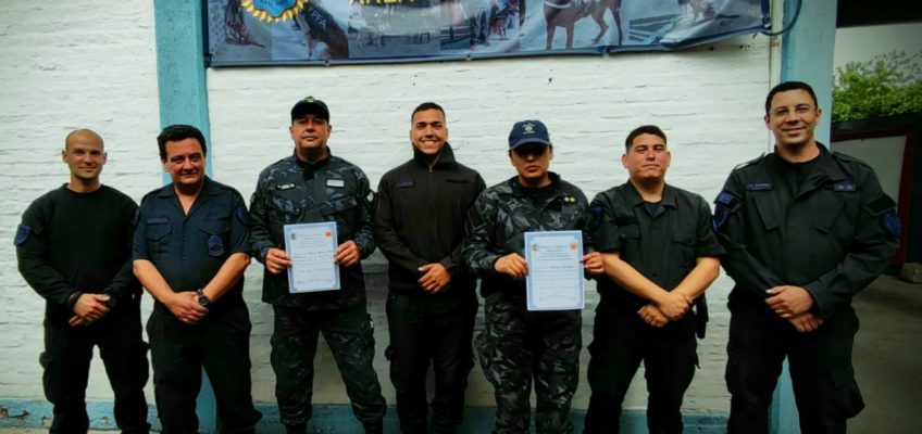 La Policía de Río Negro se capacitó con personal de Bomberos de la Policía Federal