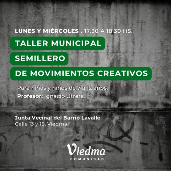 SEMILLERO DE MOVIMIENTOS CREATIVOS EN EL BARRIO LAVALLE