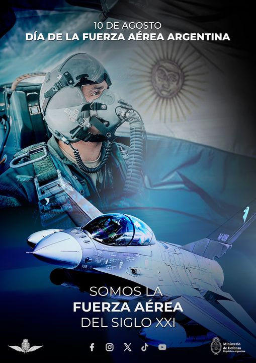 10 DE AGOSTO – DÍA DE LA FUERZA AÉREA ARGENTINA