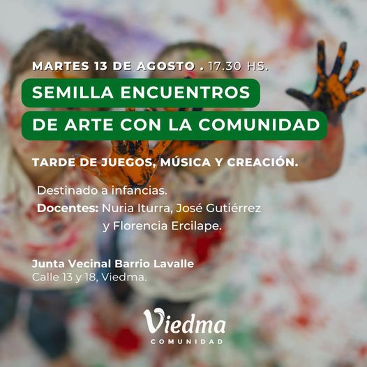 Súmate a participar de nuestra jornada creativa!