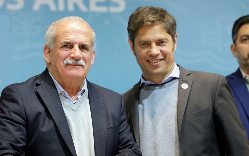 EL INTENDENTE MARINO FIRMA UN NUEVO CONVENIO CON EL GOBERNADOR KICILLOF