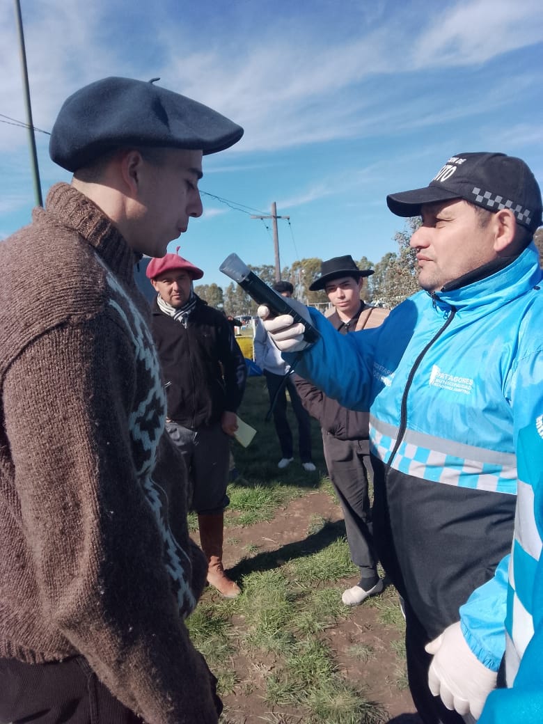 Controles preventivos en la Jornada de Jineteada y Destrezas Criollas en Carmen de Patagones