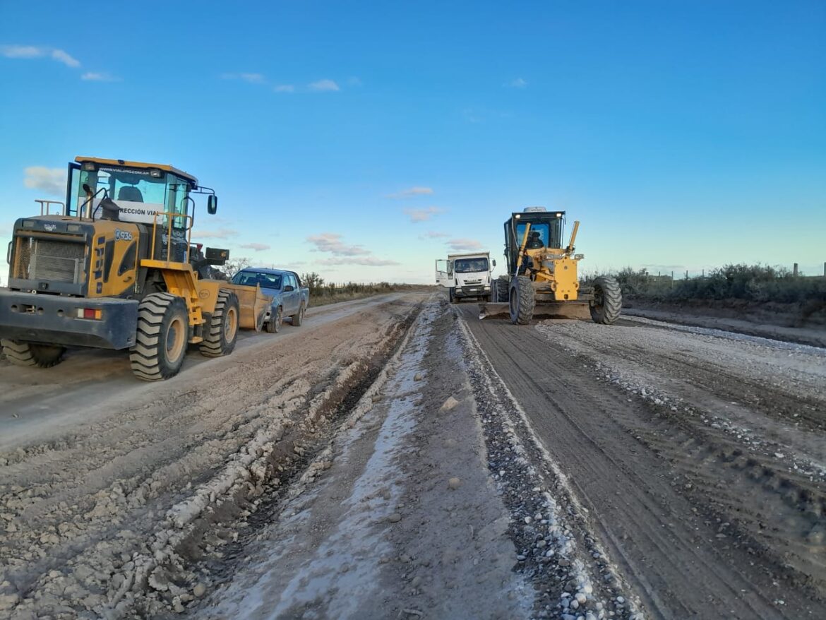 REPORTE DE LOS TRABAJOS EN LOS CAMINOS DEL DISTRITO