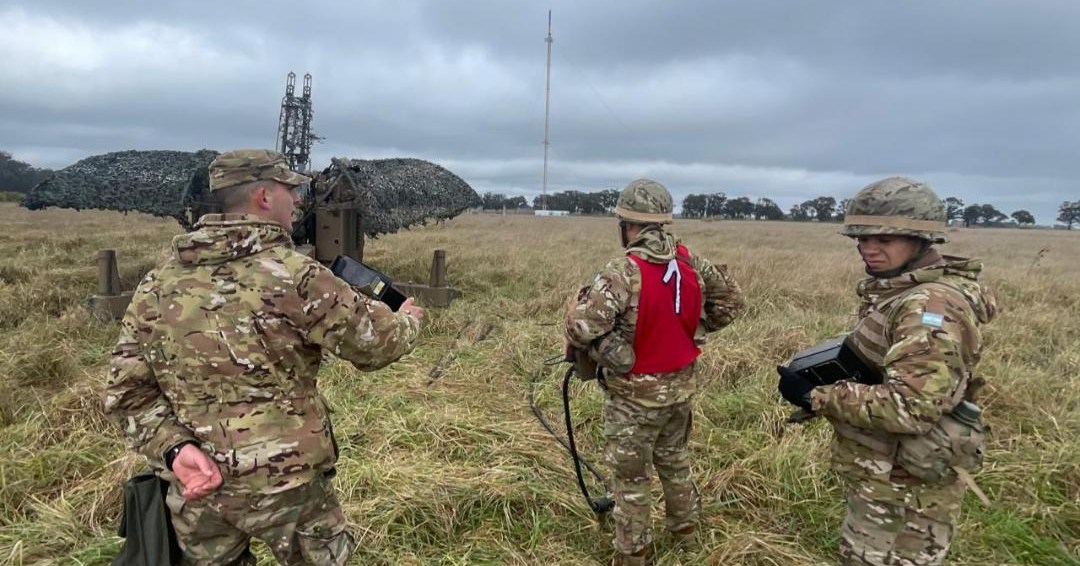 Instrucción de Defensa Antiaérea en Mar del Plata