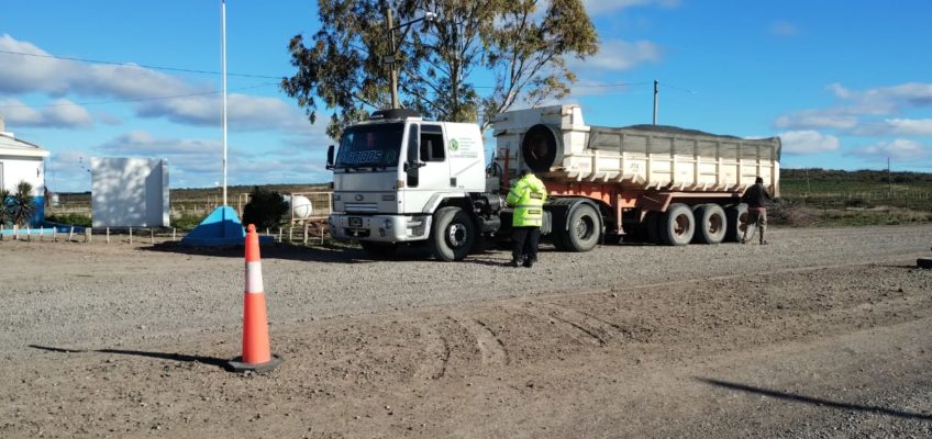 Secuestraron un camión que con diferentes irregularidades