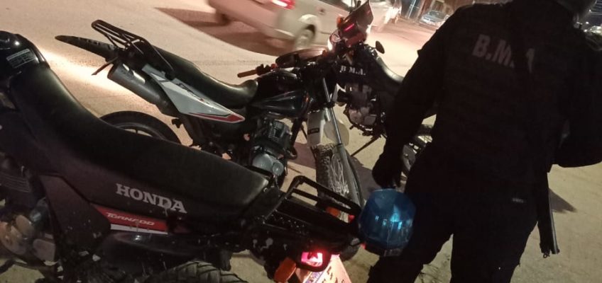 Policía recuperó una moto con pedido de secuestro vigente en Viedma