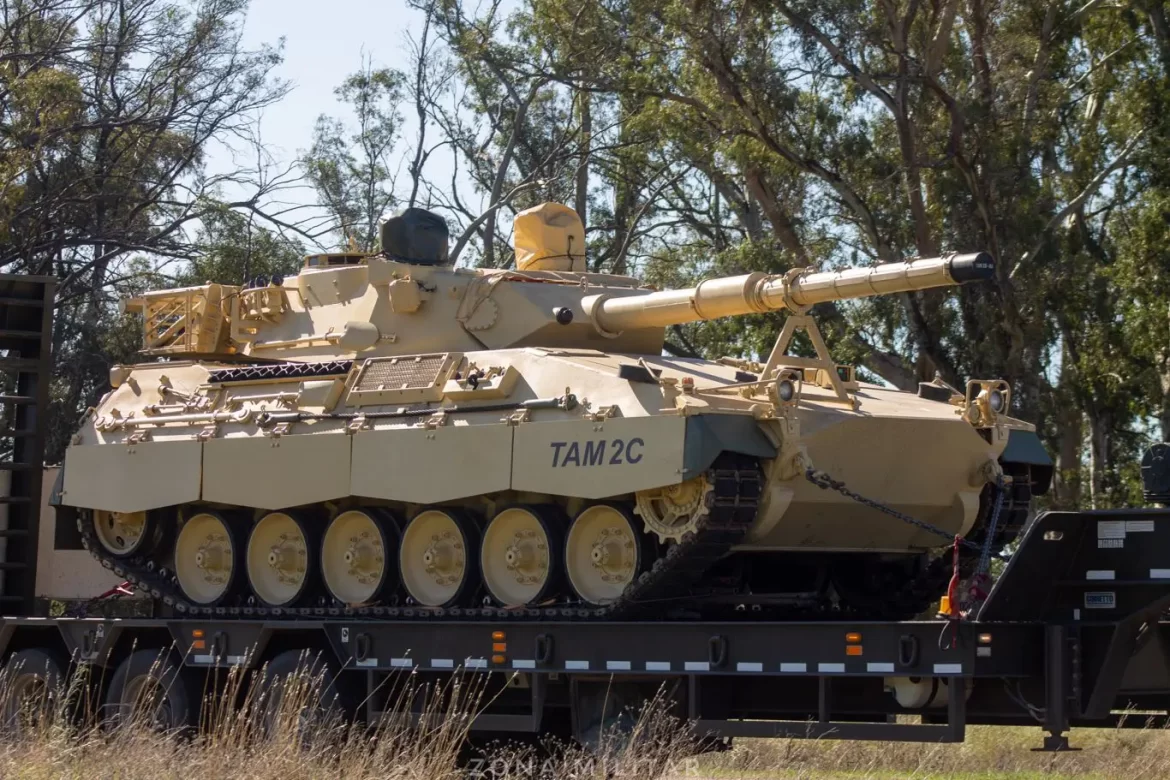 El Ejército Argentino proyecta contar con diez tanques modernizados TAM 2C-A2 para finales de año