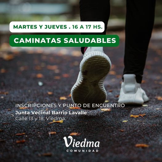 CAMINATAS SALUDABLES EN EL BARRIO LAVALLE Y ZONAS ALEDAÑAS