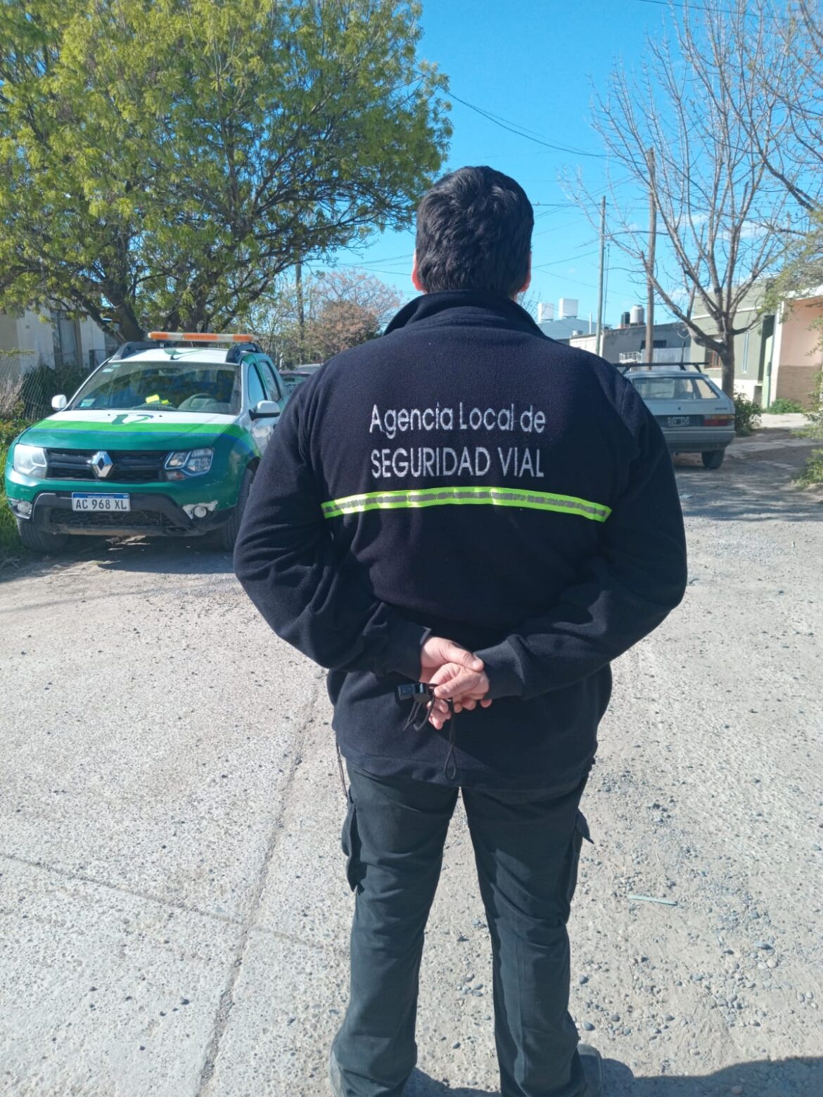 Controles vehiculares en la Feria del barrio Santa Clara