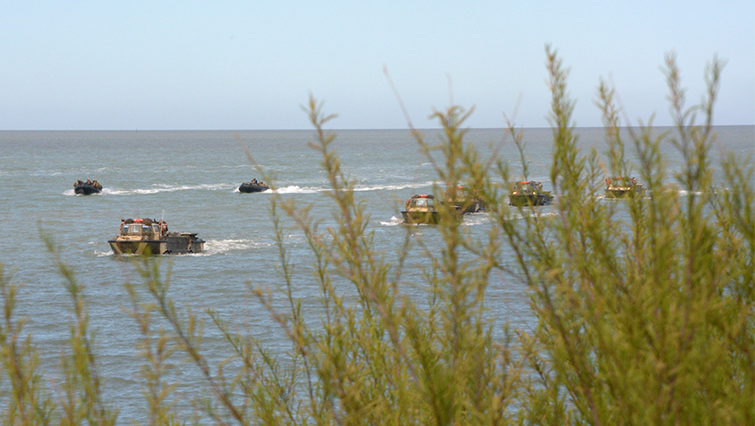 La Armada Argentina participó del ejercicio conjunto Aonikenk