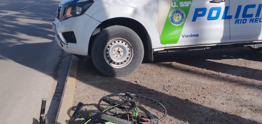 Viedma: la policía recuperó una bicicleta robada que era ofrecida en Facebook