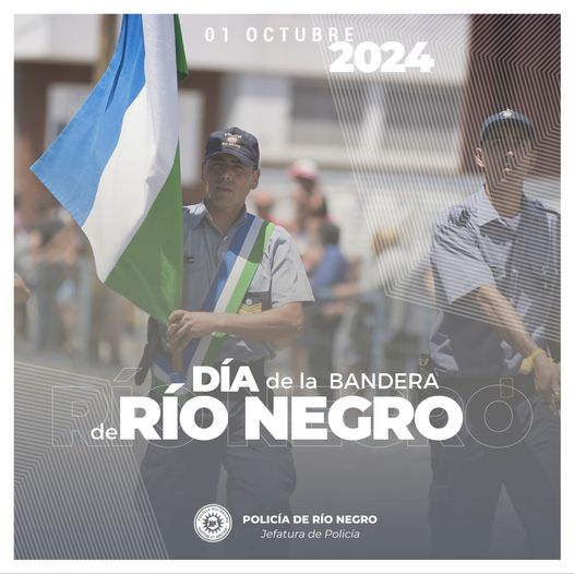 1 de Octubre Día de la Bandera de Río Negro