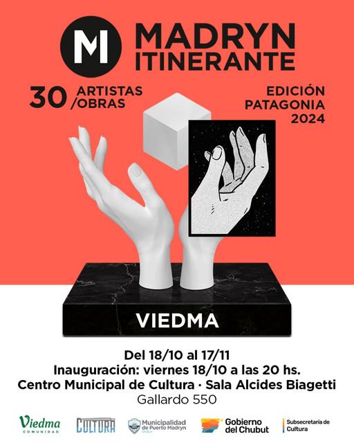 LLEGA A VIEDMA LA TERCERA EDICIÓN DE LA MUESTRA COLECTIVA MADRYN ITINERANTE