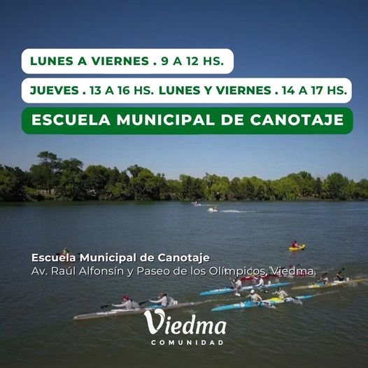 ABIERTAS LAS INSCRIPCIONES PARA LA ESCUELA MUNICIPAL DE CANOTAJE