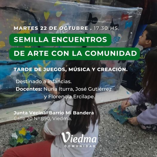 ENCUENTRO DE ARTE Y RECREACIÓN EN EL BARRIO MI BANDERA