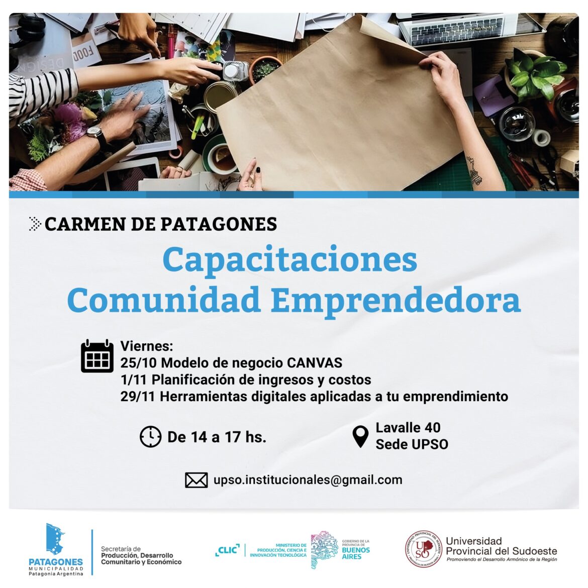 Capacitación Comunidad Emprendedora