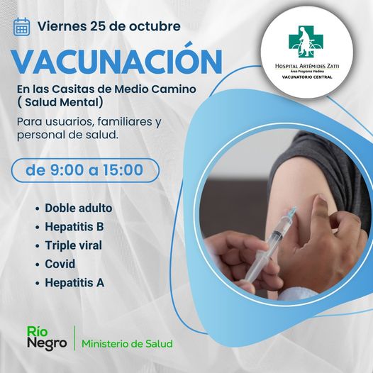 Hospital Zatti – VACUNACIÓN