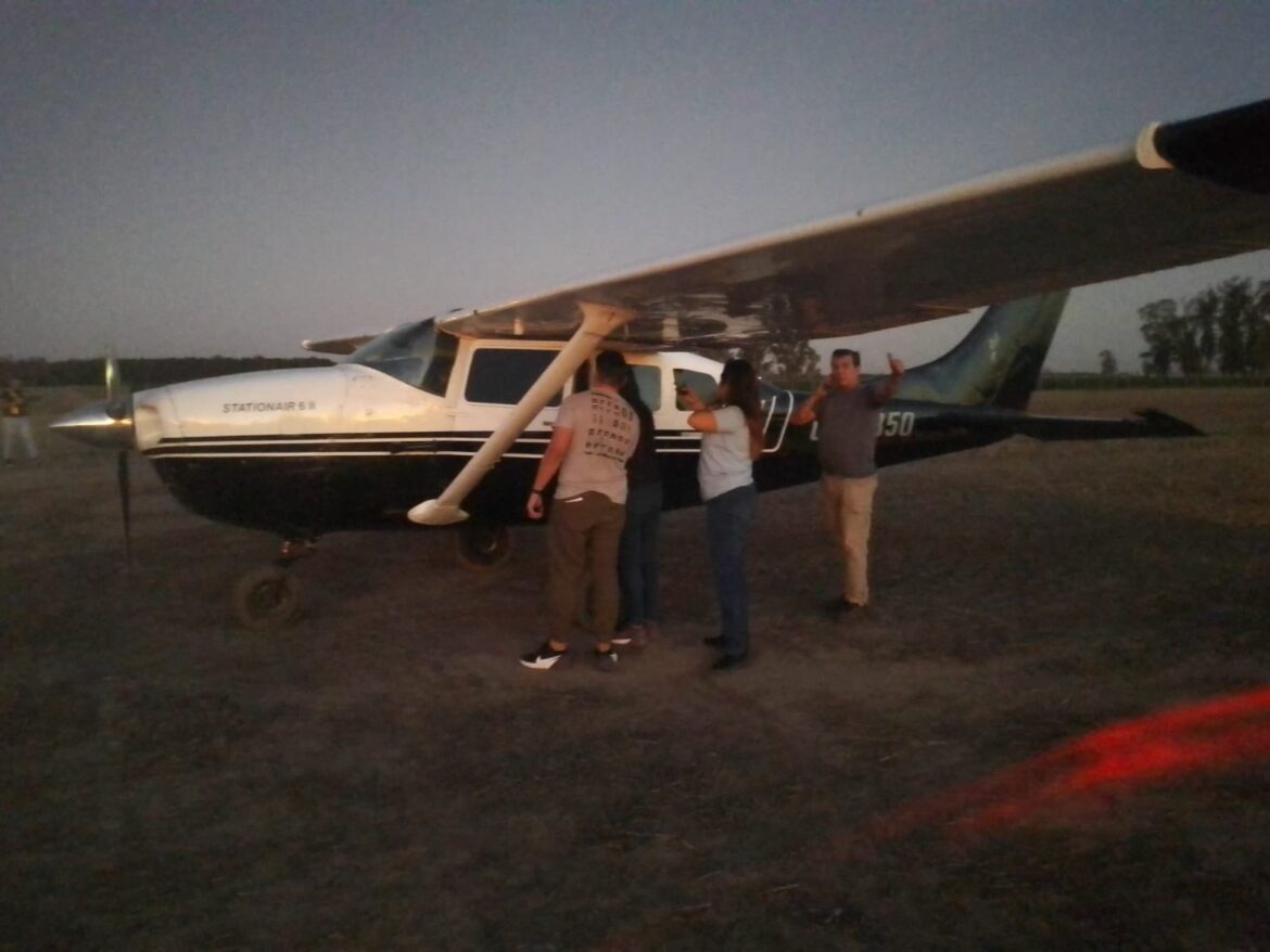 La Fuerza Aérea interceptó a una aeronave que había ingresado al espacio aéreo nacional desde Bolivia.