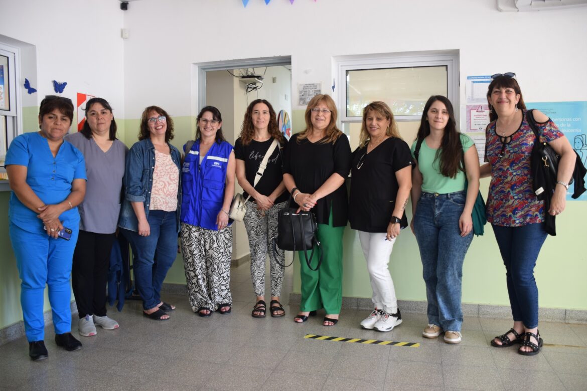 Visita Técnica al Vacunatorio del  Hospital Zatti de Viedma.