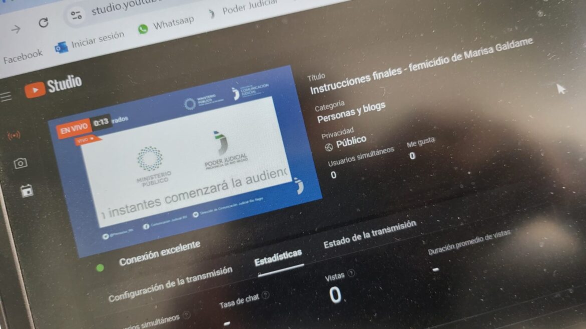 Crecieron las vistas en YouTube por las transmisiones en vivo de juicio por jurados