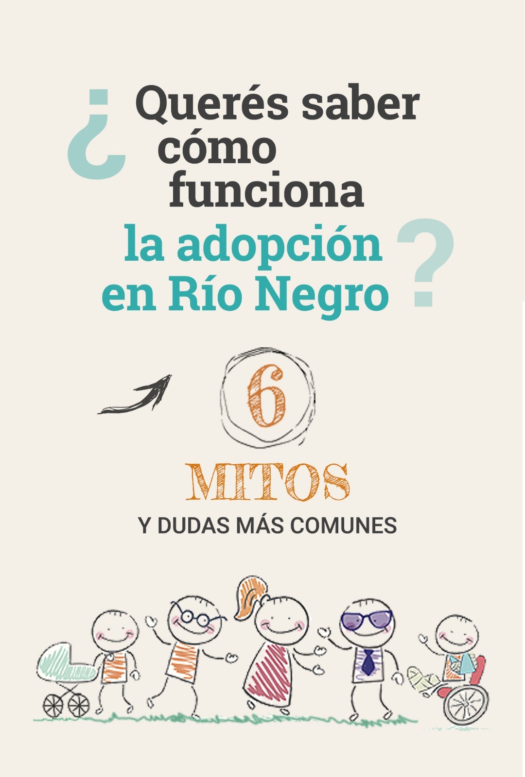 Nuevo sitio reúne “los 6 mitos de la adopción en Río Negro”