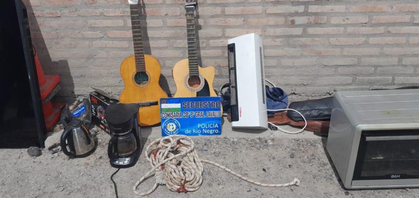 Entregaron elementos robados y un hombre fue imputando por infracción a la ley de drogas