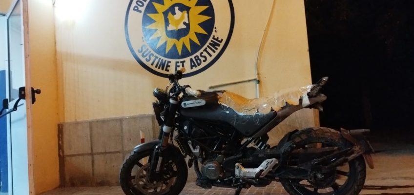 Policía recuperó una motocicleta robada en Viedma