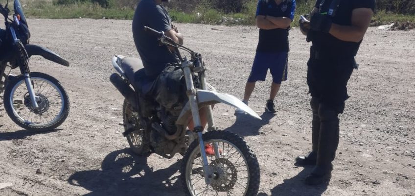 Policía recuperó en Viedma dos motocicletas robadas