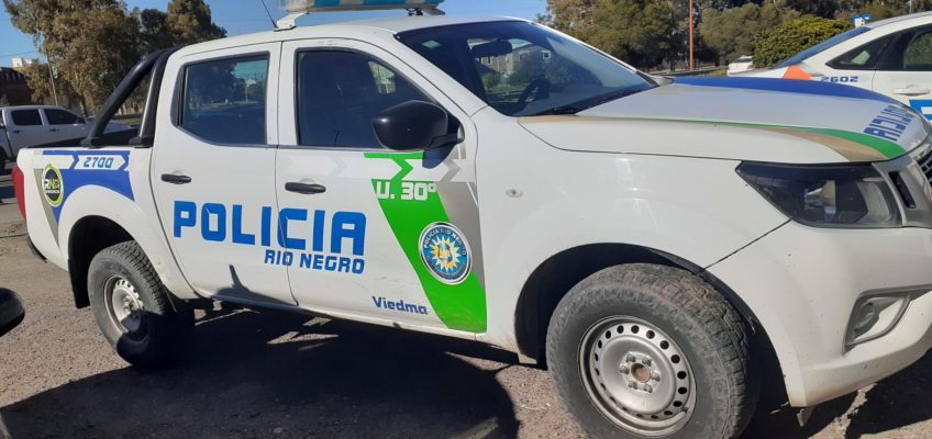 Viedma: un hombre fue aprehendido en el barrio Guido tras confuso episodio