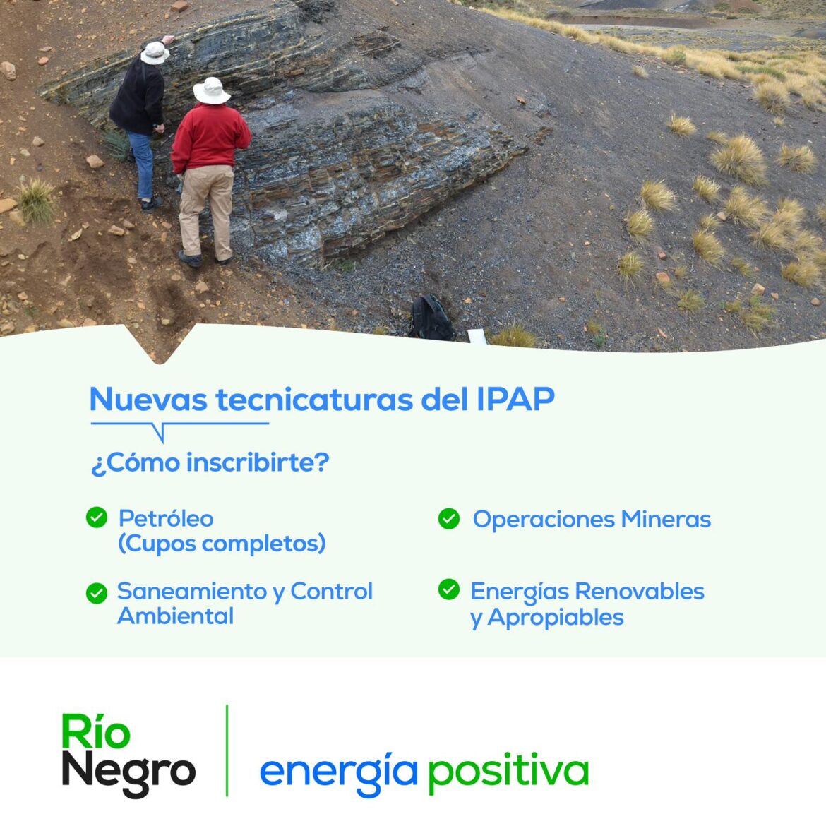 Estudiá carreras con perfil energético en @ipaprn