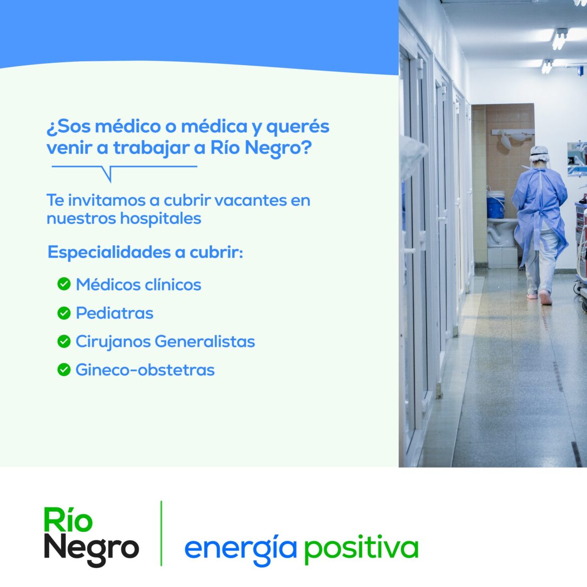 ¡Convocatoria abierta para médicos de todo el país!