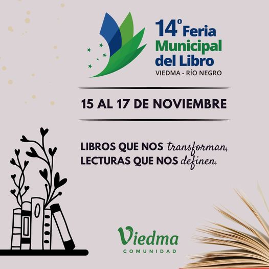 ¡TODO LISTO PARA LA 14ª FERIA MUNICIPAL DEL LIBRO!