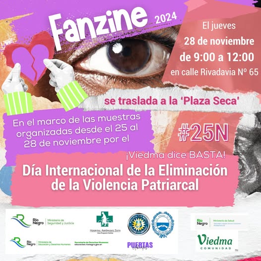 Esta semana el TALLER de FANZINE  se traslada a la Plaza Seca (en calle Rivadavia Nº 65) .