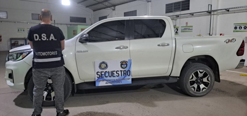 Viedma: en verificación vehicular secuestraron una camioneta por presentar numerosas irregularidades