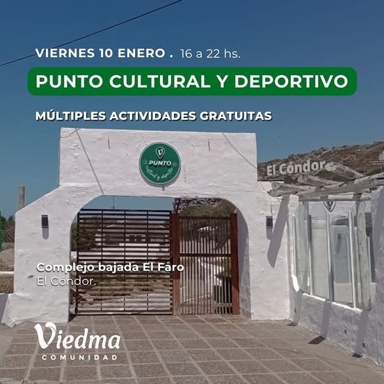 ACTIVIDADES EN EL PUNTO CULTURAL Y DEPORTIVO DE EL CÓNDOR