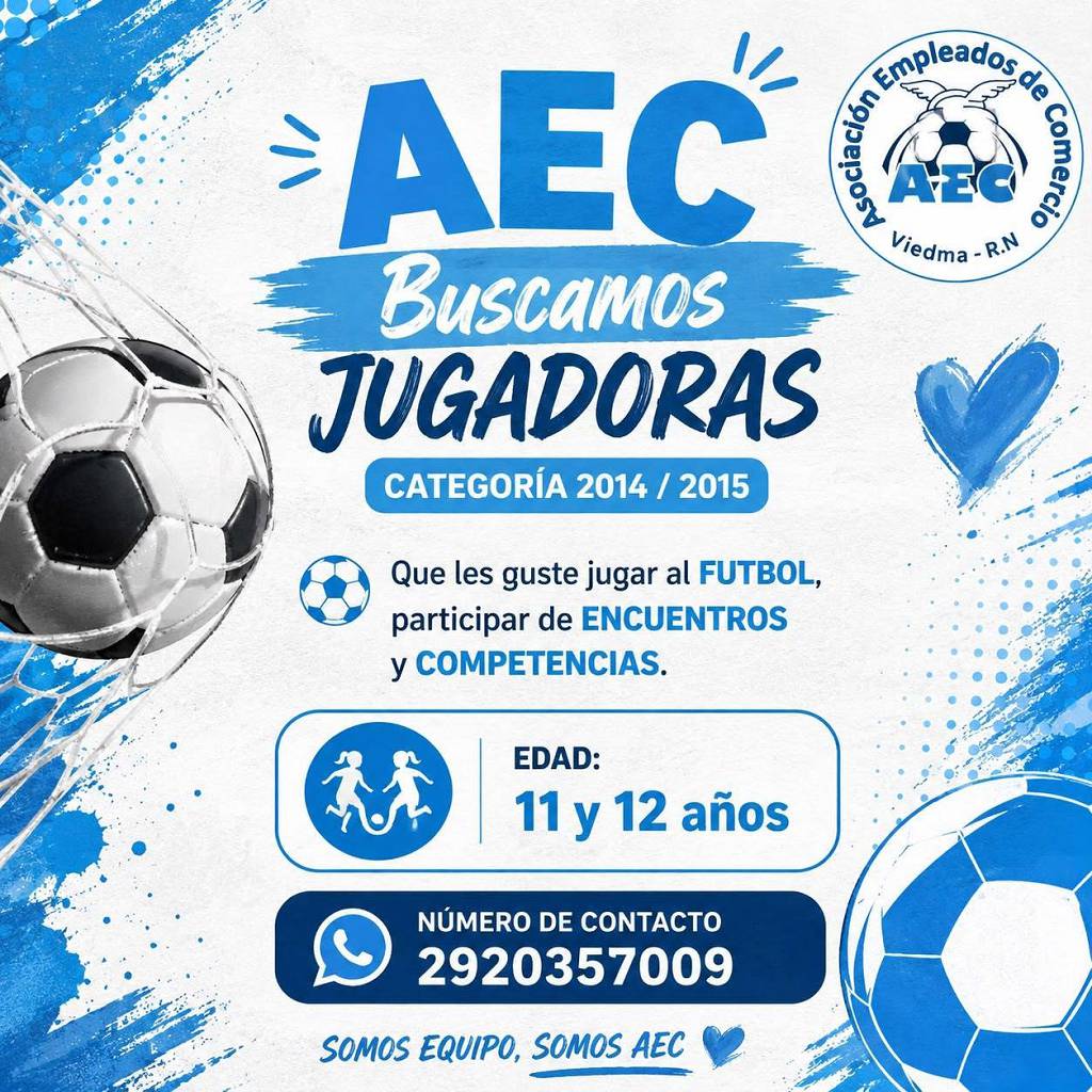 Futbol Femenino AEC Categorias 2014 y 2015