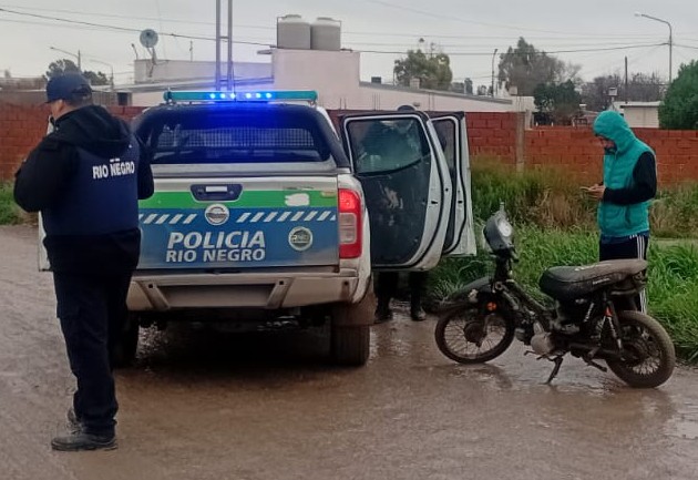 Secuestran una motocicleta con pedido de secuestro vigente