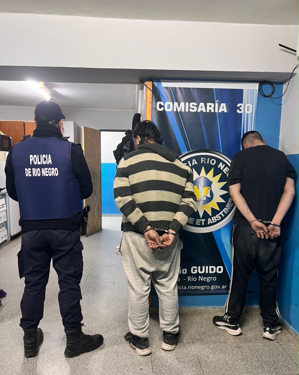 Recuperaron una motocicleta robada y aprehendieron a dos hombres