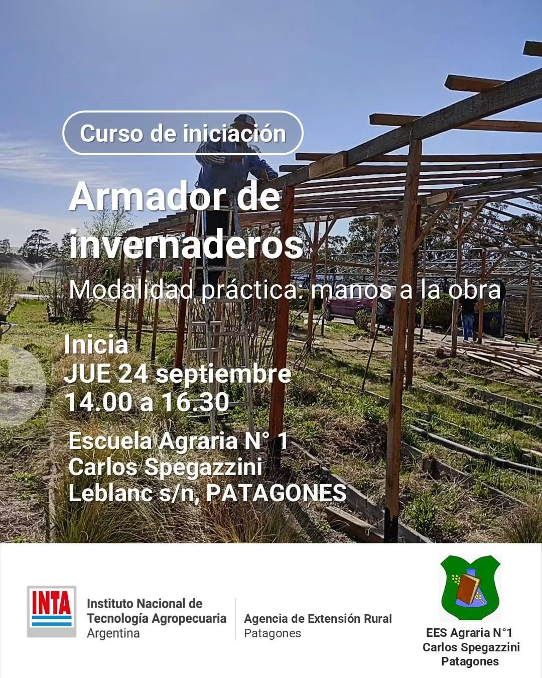 Curso de Armador de Invernaderos