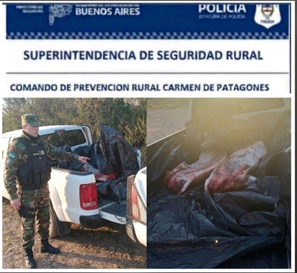 Parte de prensa: Comando de Patrulla Rural